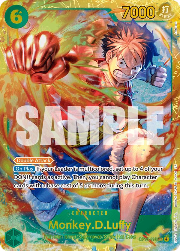 Monkey.D.Luffy (SP) [Carrying On His Will] | Good Games TCG