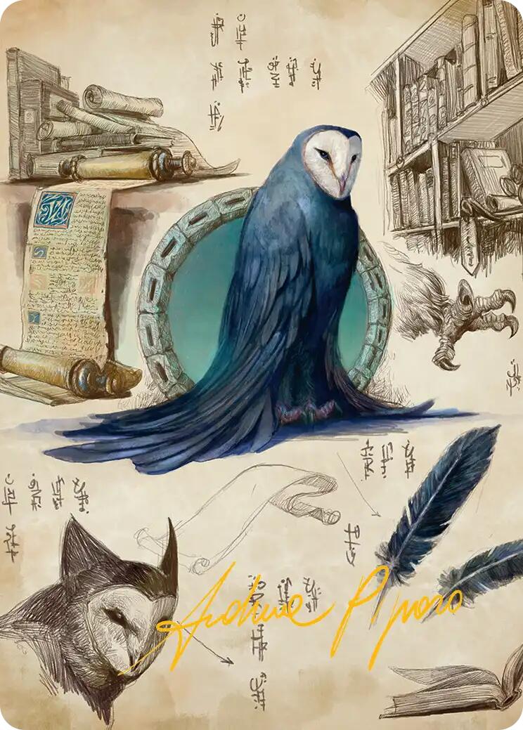 Wan Shi Tong, Librarian Art Card (Gold-Stamped Signature) [Avatar
