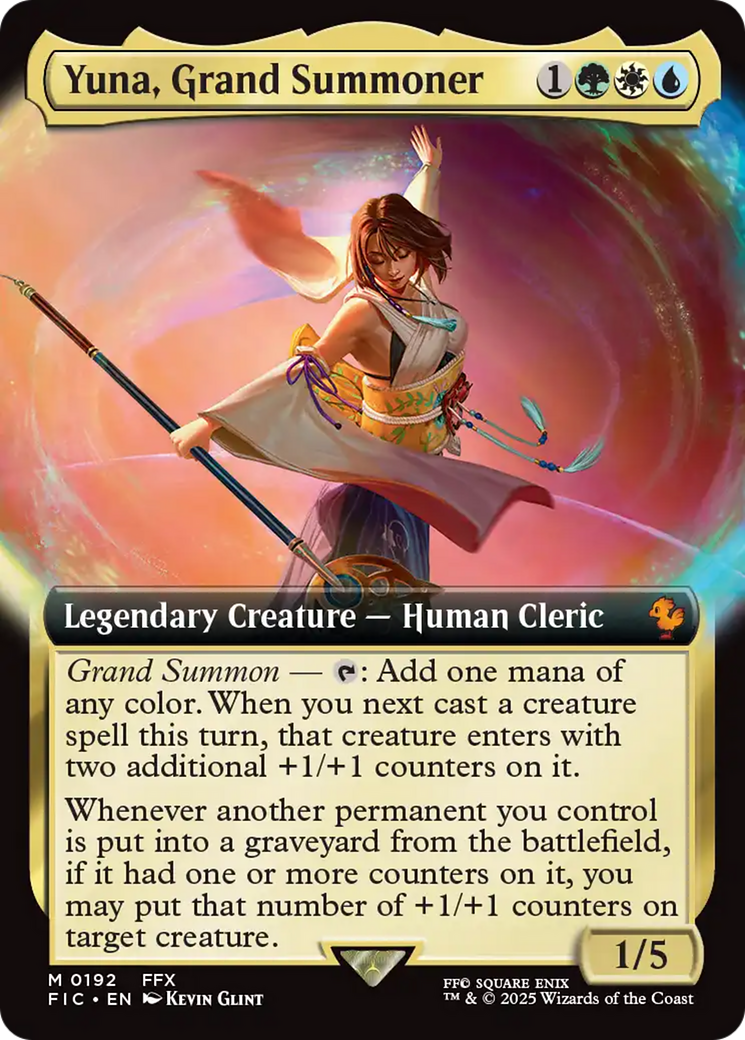 Yuna, Grand Summoner (Extended Art) [FINAL FANTASY Commander