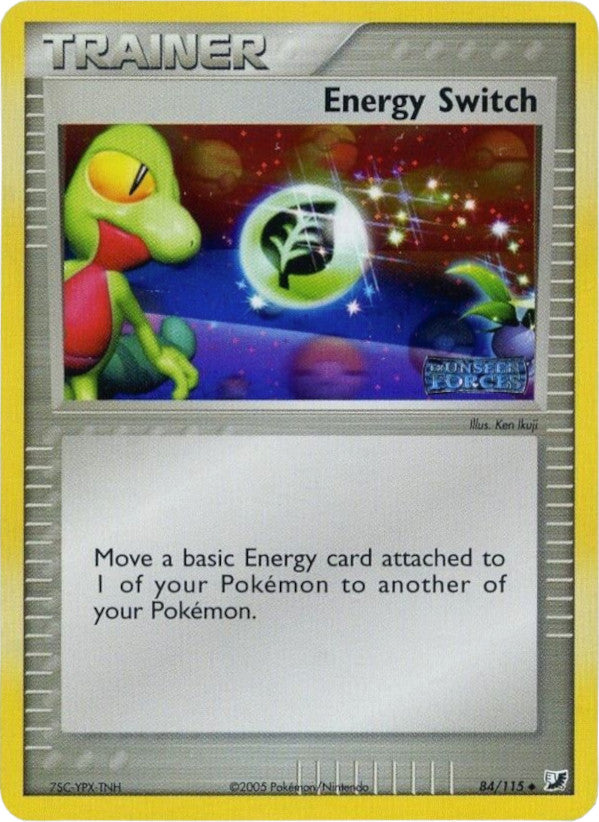 energy switch pokemon card Energy Switch (84/115) (Stamped) [EX: Unseen Forces]