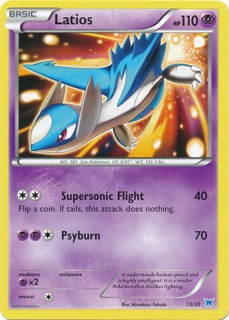 pokemon trading card game xy trainer kit Latios (13/30) [XY: Trainer Kit 2 - Latios]