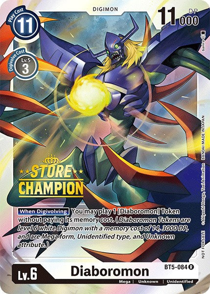 digimon card game diaboromon P-016 Case | Digimon CCG Diaboromon - Resurgence