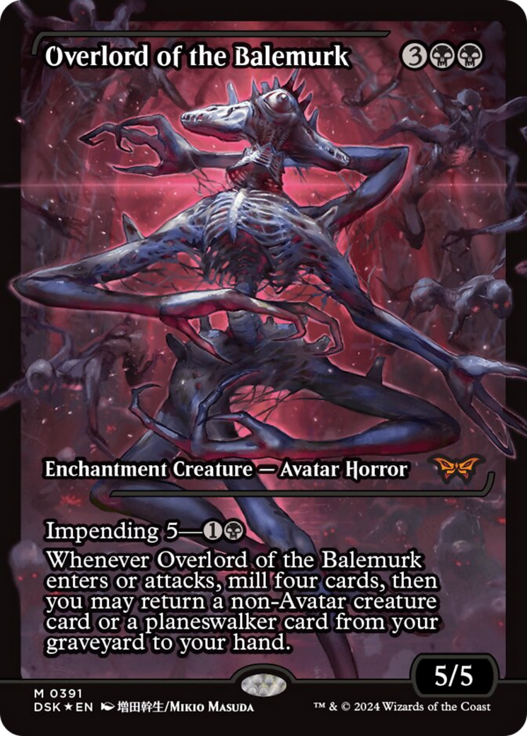 MTG - Overlord of the Balemurk 2枚セット Overlord of the Balemurk | Duskmourn: House of Horror | Star City