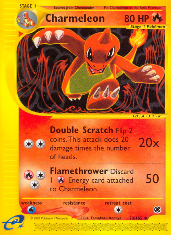 Charmeleon (73/165) [Expedition: Base Set] | Good Games TCG