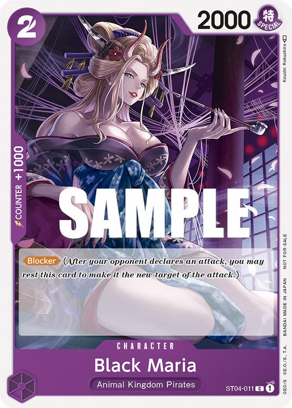 black maria one piece card game OP08-074 Black Maria : Super Rare Alternative Art English One Piece TCG Card : OP08: Two Legends