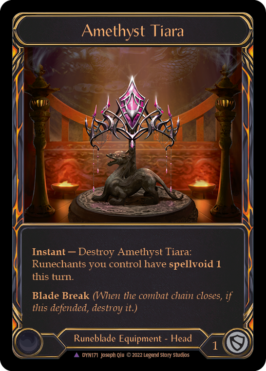 Amethyst Tiara (Marvel) [DYN171] (Dynasty) Cold Foil