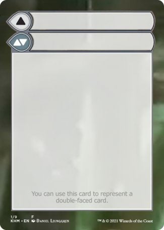 mtg cards with eminence Helper Card (1/9) [Kaldheim Tokens]