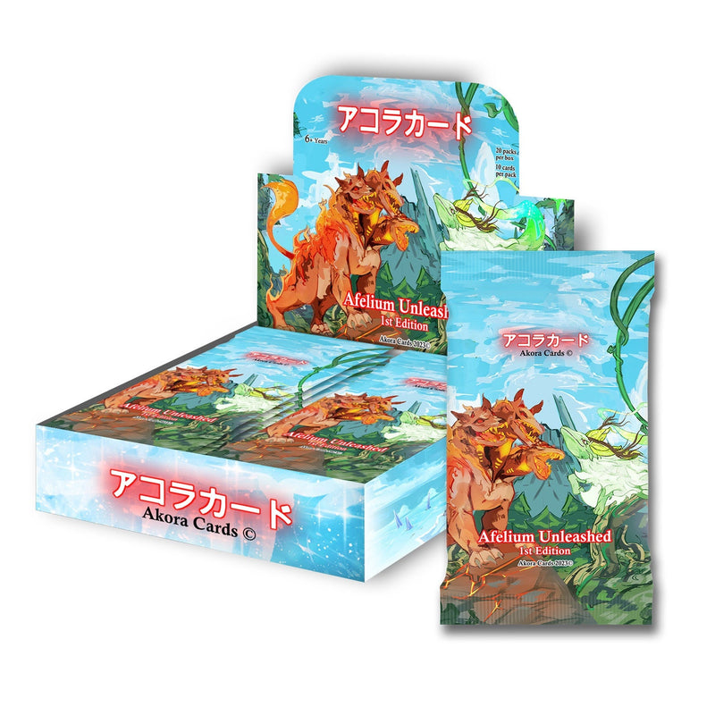 Akora TCG Afelium Unleashed 1st Edition Booster Box