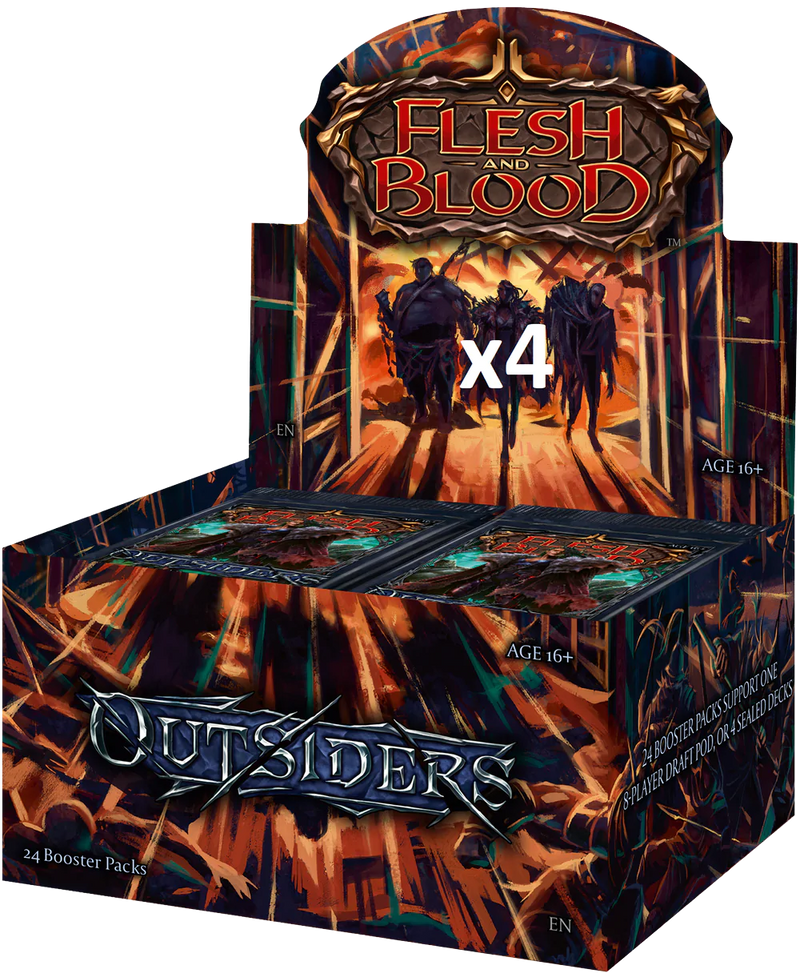 Flesh and Blood TCG - Outsiders Booster Case