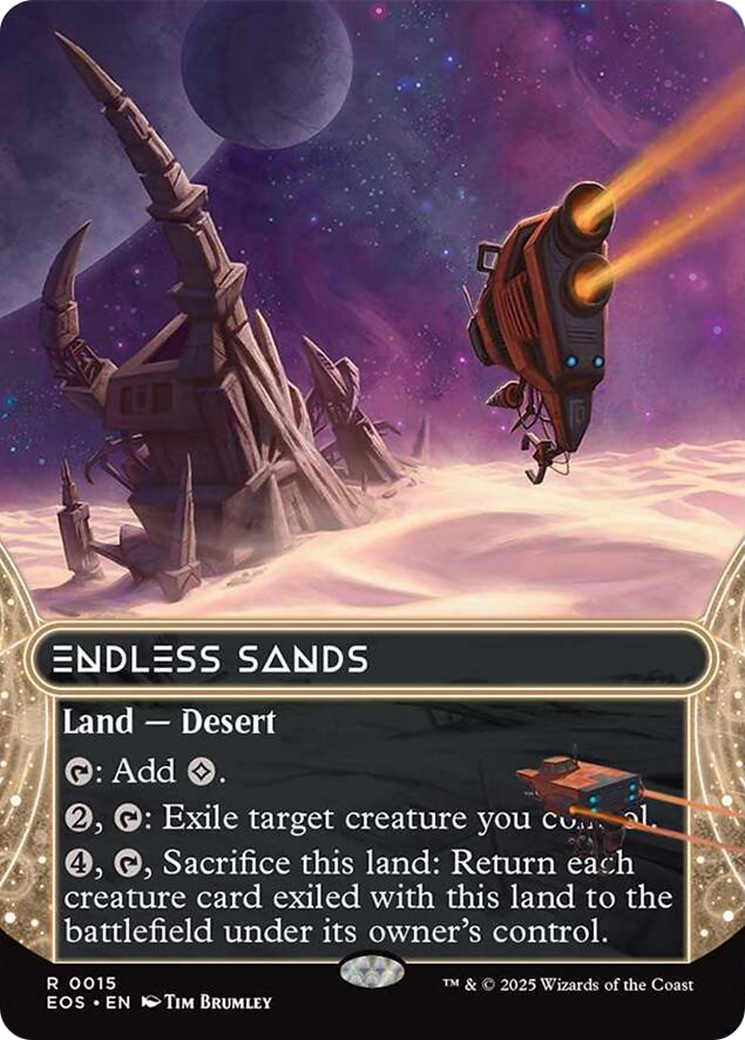 Endless Sands (0015) (Borderless) [Edge of Eternities: Stellar