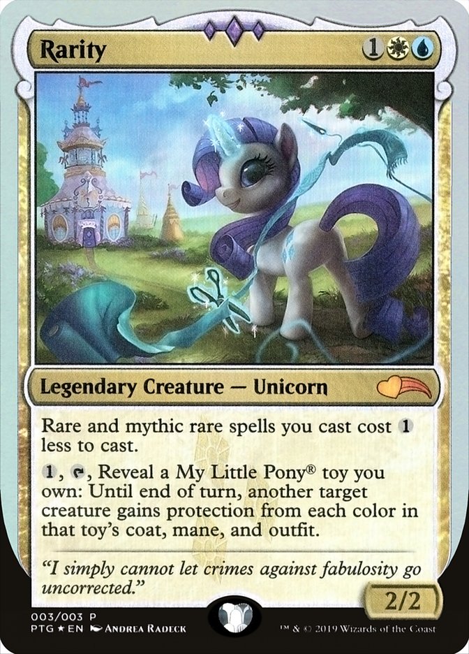Rarity [Ponies: The Galloping] | Good Games TCG