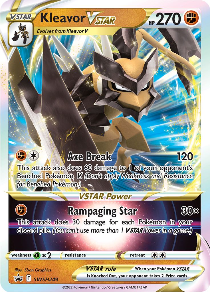v star pokemon card black Darkrai VSTAR Trading The item available is listed in the Title Kleavor VSTAR (SWSH249) [Sword &