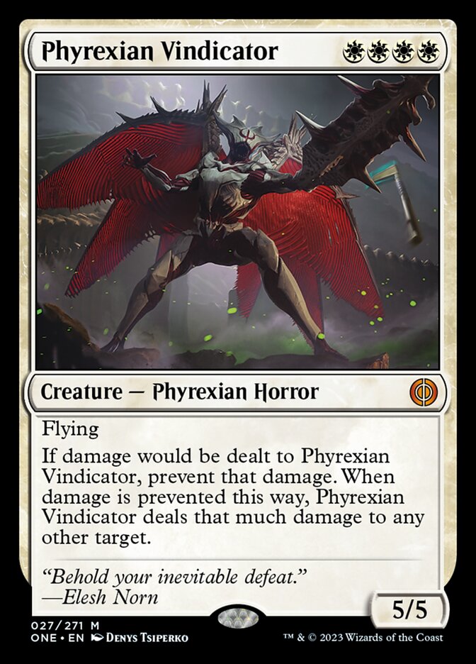 Phyrexian Vindicator [Phyrexia: All Will Be One] | Good Games TCG