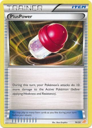 plus power pokemon card PlusPower (16/30) [Black & White: Trainer Kit - Excadrill] Game Selection:New Generations Luffy An individual card from Zack Fair | Top-Down