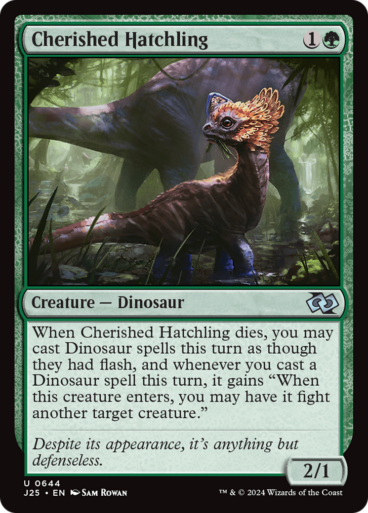 Cherished Hatchling [Foundations Jumpstart] | Good Games TCG
