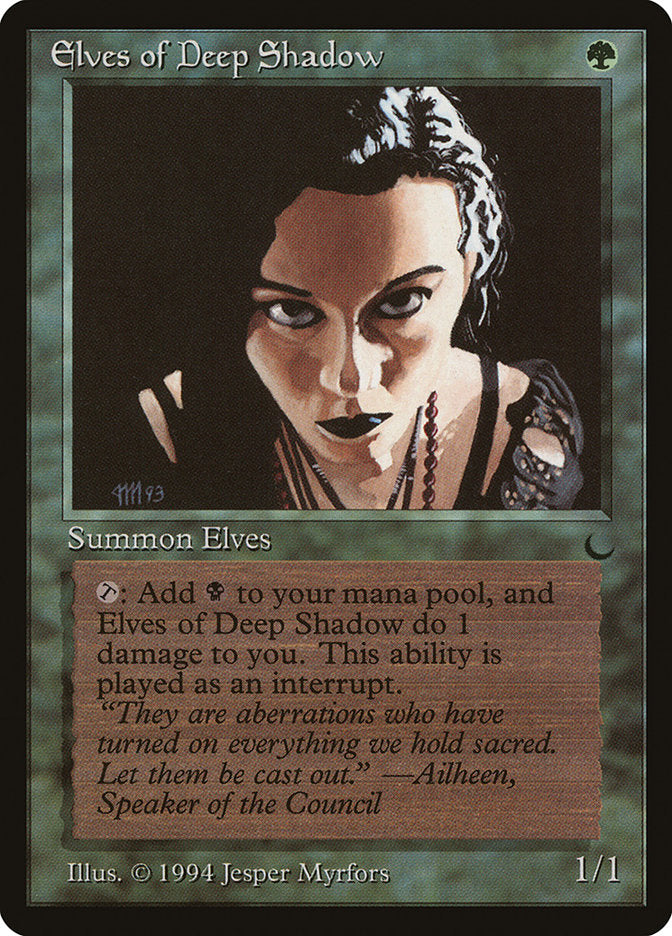 Elves of Deep Shadow [The Dark] | Good Games TCG