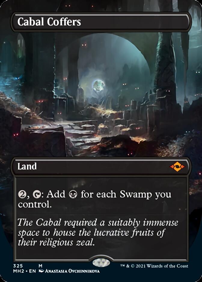 Cabal Coffers (Borderless Alternate Art) [Modern Horizons 2