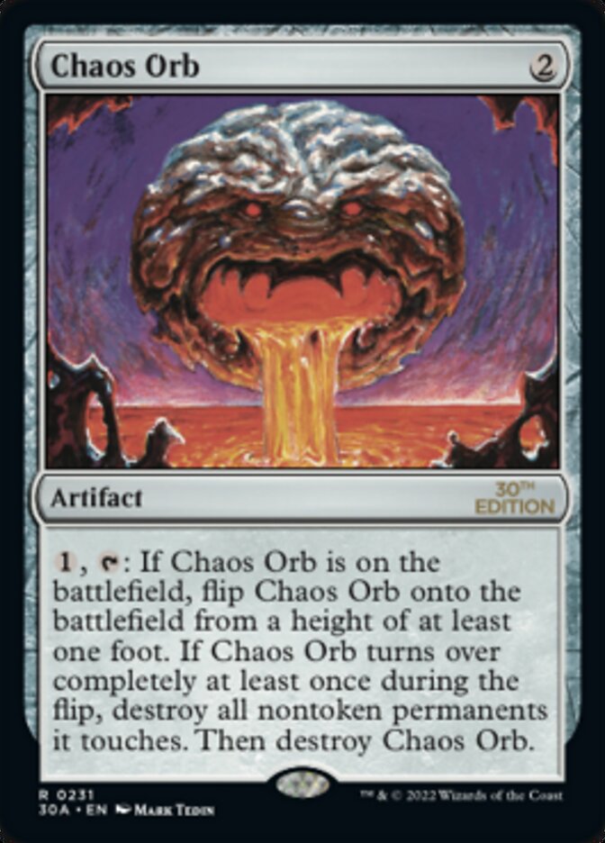 Chaos Orb [30th Anniversary Edition] | Good Games TCG