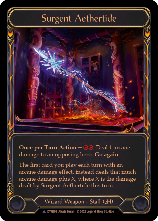 Surgent Aethertide (Marvel) [DYN192] (Dynasty) Cold Foil | Good