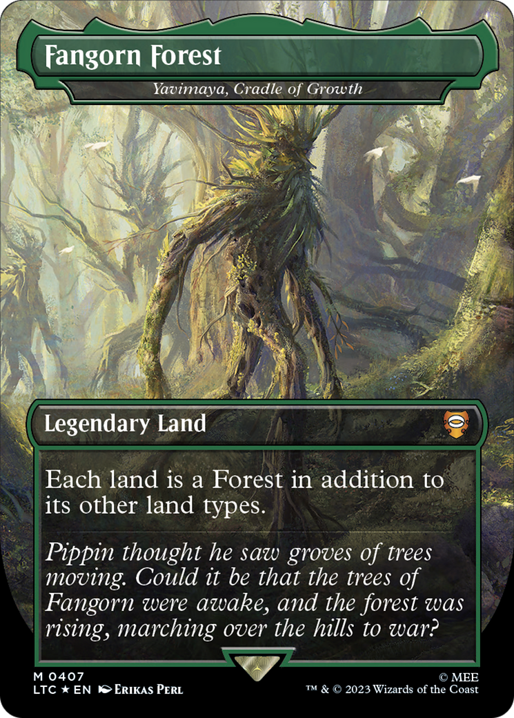 Fangorn Forest - Yavimaya, Cradle of Growth (Surge Foil Realms and