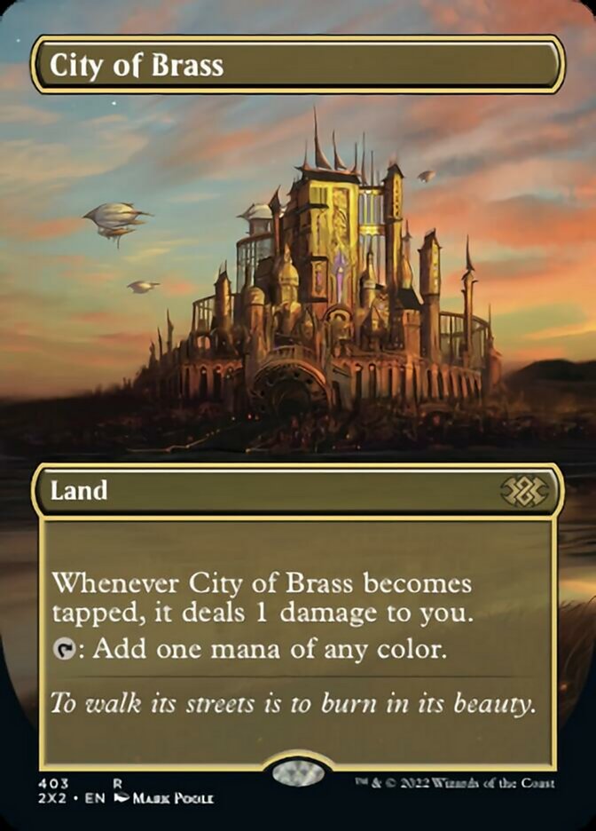 final fantasy city of brass mtg - Mark Tedin Illustrated by Mark Poole. Is City of Brass TMC