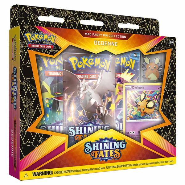Pokemon TCG: Sword & Shield - Shining Fates Mad Party Pin Collection