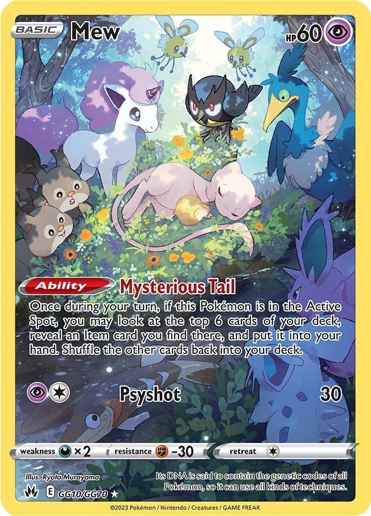 Mew (GG10/GG70) [Sword & Shield: Crown Zenith] | Good Games TCG
