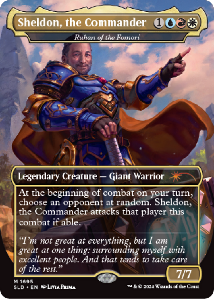 Ruhan of the Fomori - Sheldon, the Commander [Secret Lair
