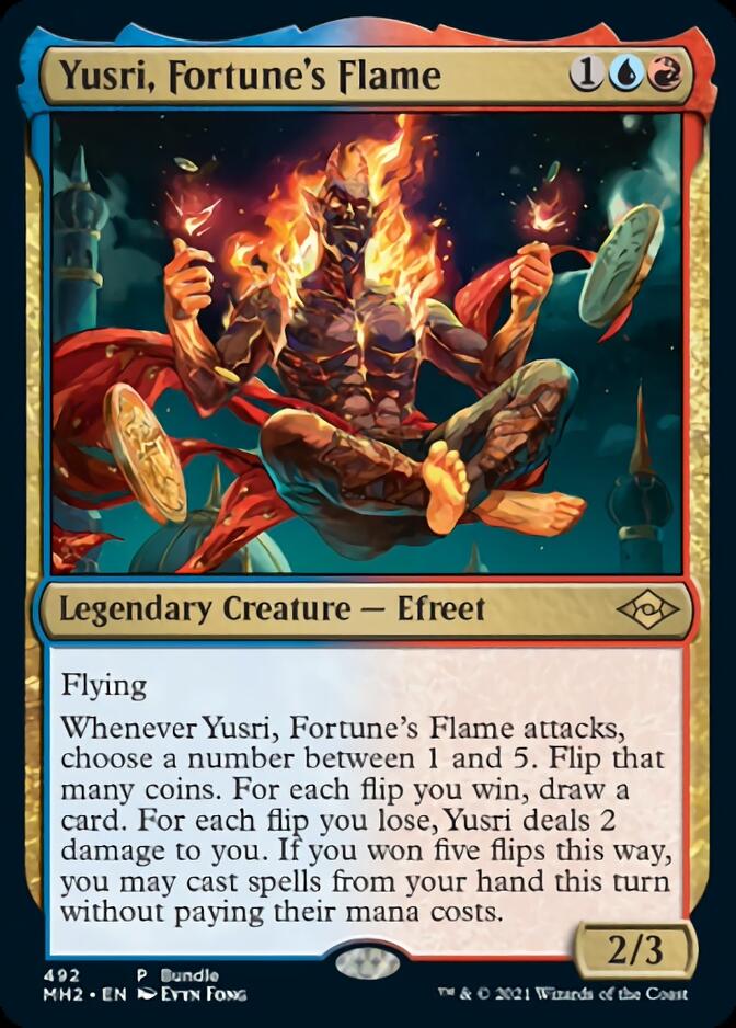 Yusri, Fortune's Flame (Bundle) [Modern Horizons 2] | Good Games TCG