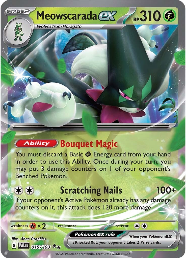 Meowscarada ex (015/193) [Scarlet & Violet: Paldea Evolved] | Good