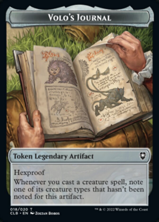 volo mtg card Volo, Itinerant Scholar [Commander Legends: Battle for Baldur's Gate P 2/3 Illustrated by Andreas Zafiratos. Volo, Guide to Monsters [Dungeons
