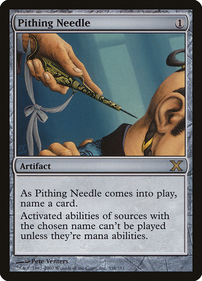 Pithing Needle [Tenth Edition] | Good Games TCG