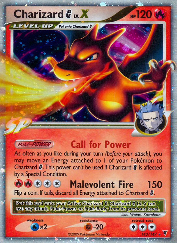 Charizard G LV.X (143/147) [Platinum: Supreme Victors] | Good