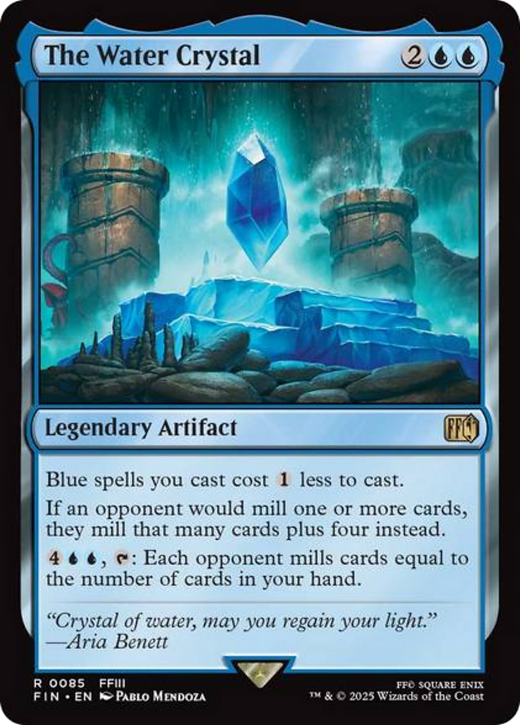 The Water Crystal [FINAL FANTASY] | Good Games TCG