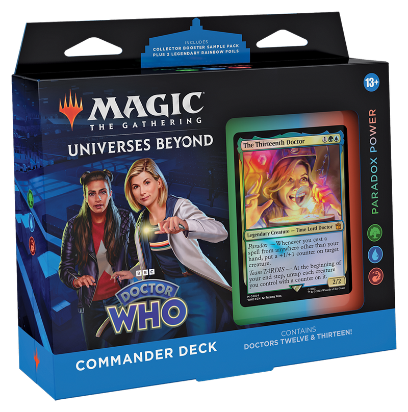 Magic The Gathering Universes Beyond Doctor Who Commander Deck