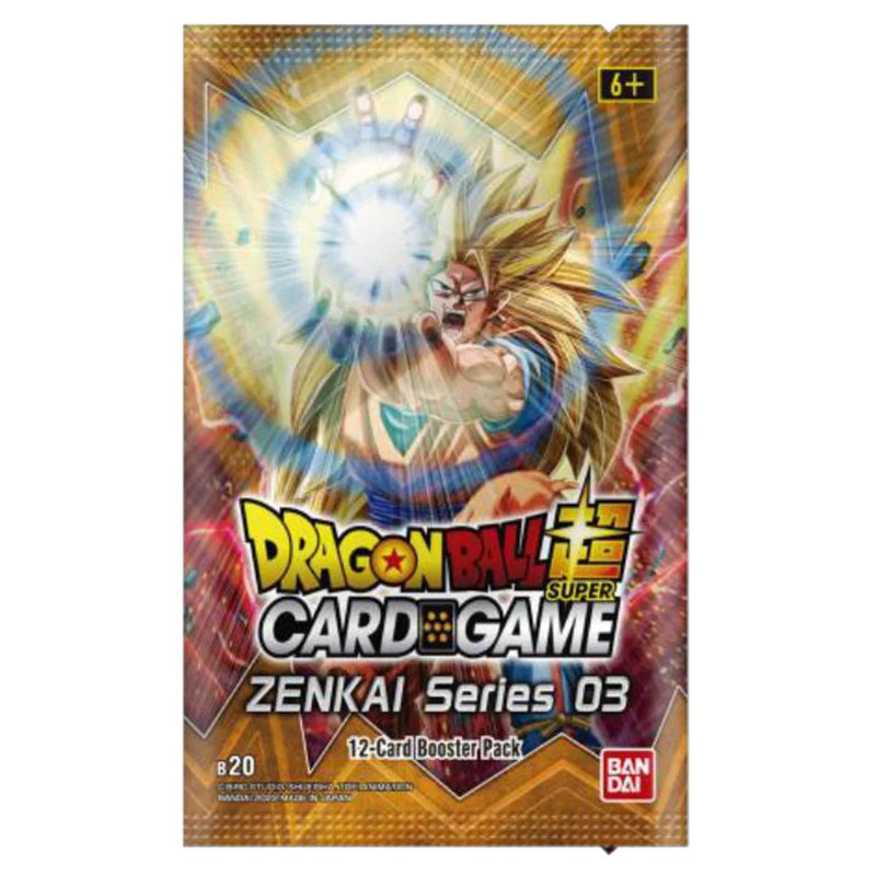 Dragon Ball Super Card Game Zenkai Series Set 03 Booster Pack (B20)
