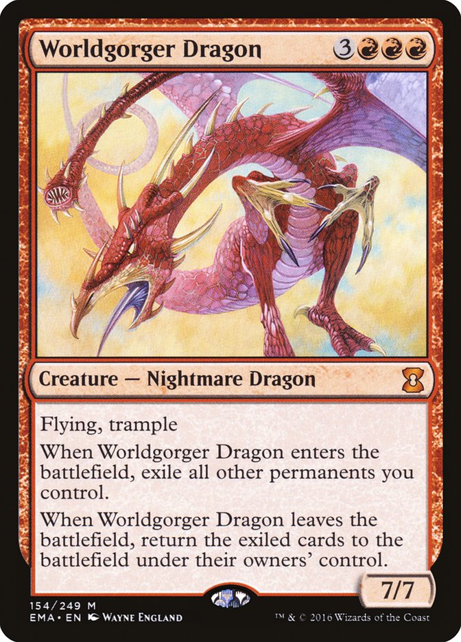 Worldgorger Dragon [Eternal Masters] | Good Games TCG