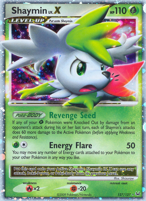 Shaymin LV.X (127/127) [Platinum: Base Set] | Good Games TCG