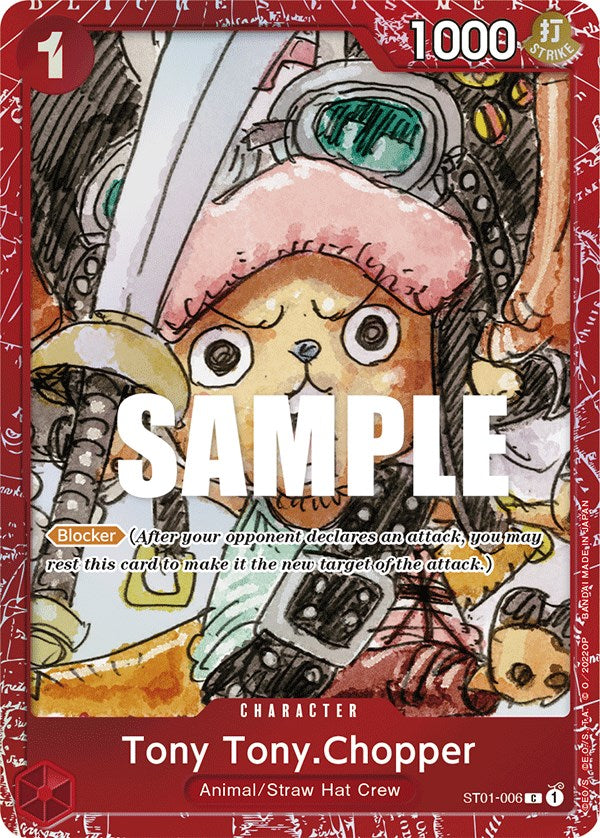 ONE PIECE Official card sleeve Tony Tony Chopper card sleeve