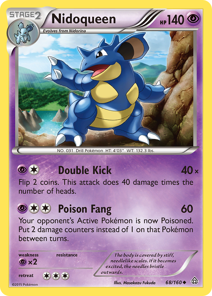 Nidoqueen (68/160) [XY: Primal Clash] | Good Games TCG