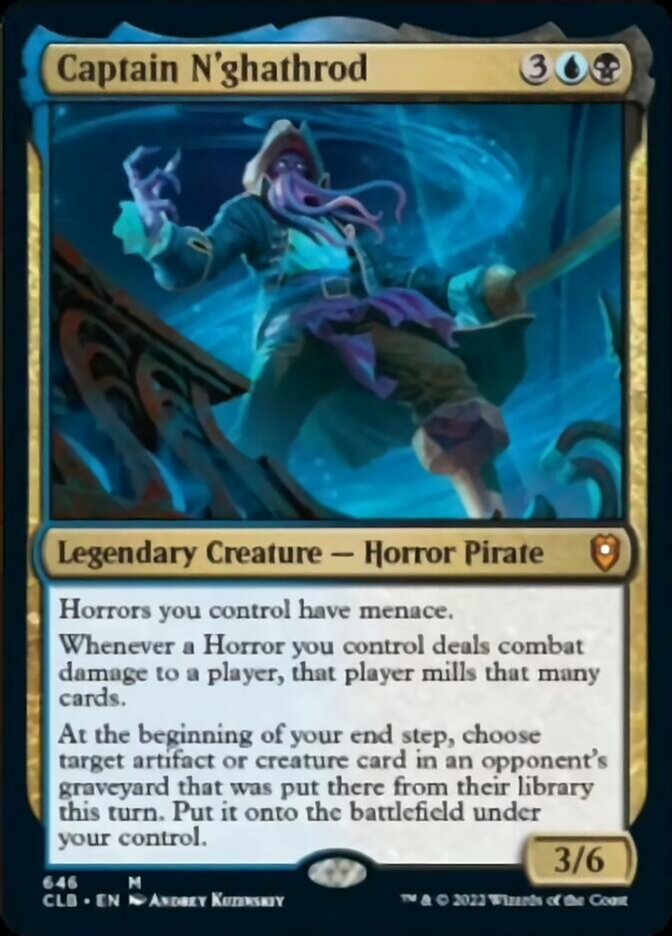 Captain N'ghathrod [Commander Legends: Battle for Baldur's Gate