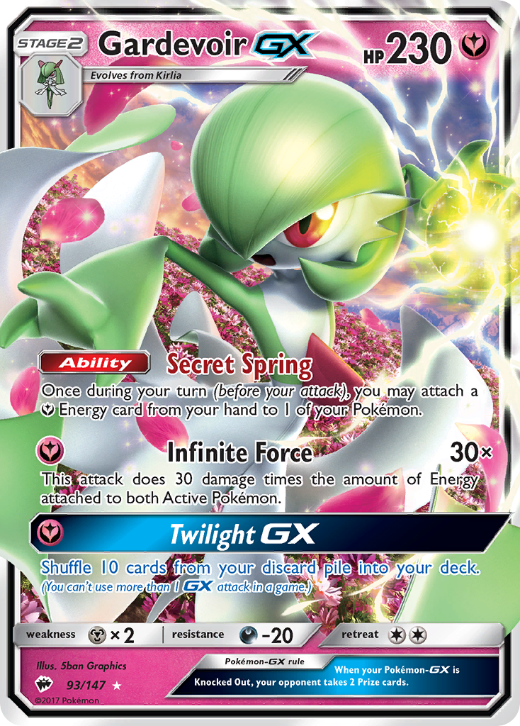 POKEMON. Contenu : Gardevoir GX Edition : Sun and moo…