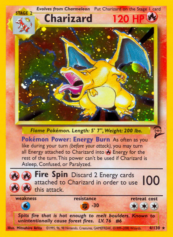 Base set 2 Charizard hot