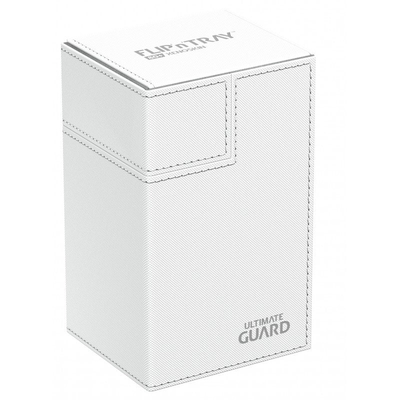 Ultimate Guard Flip N Tray Deck Case 100+ Standard Size Xenoskin White