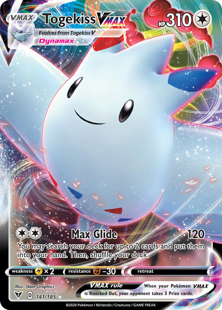 Togekiss VMAX (141/185) [Sword & Shield: Vivid Voltage] | Good