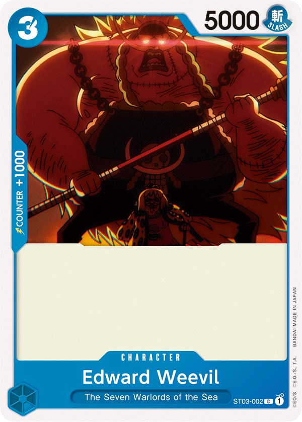 Edward Weevil [Starter Deck: The Seven Warlords of The Sea] | Good Games TCG