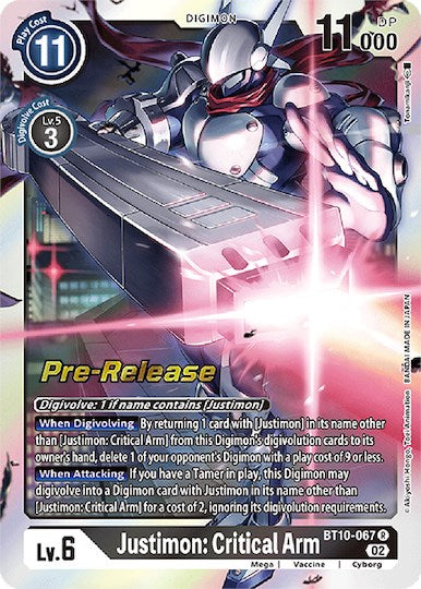 cheapest booster box pokemon Gankoomon (X Antibody) [BT10-068] (Alternate Art) [Xros Encounter] main image 0