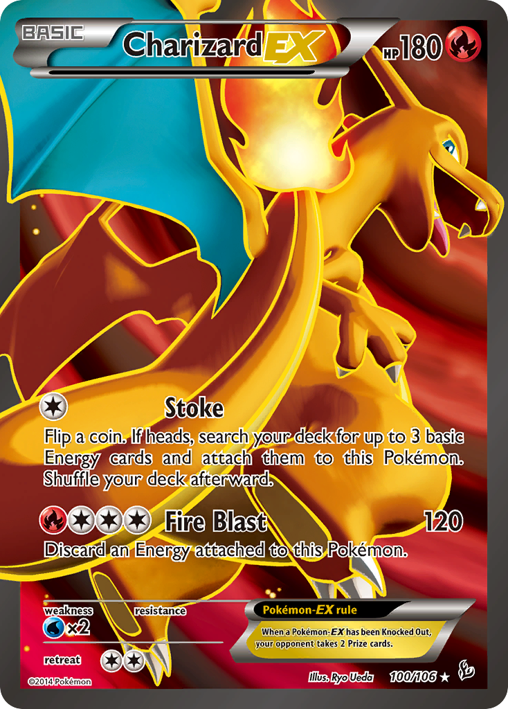 Charizard EX - XY: Flashfire - Pokemon