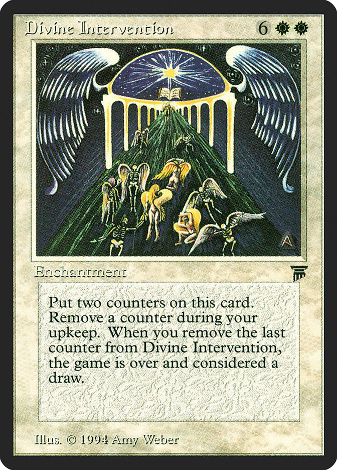 美品 Divine Intervention 英語 レジェンド MTG NM 美品 Divine Intervention 英語 レジェンド MTG NM