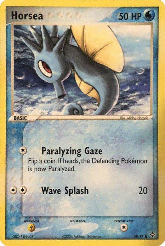 pokemon cards horsea Japanese Pokemon Card Horsea 067/064 Night Wanderer sv6a – PKMhobby main image 1